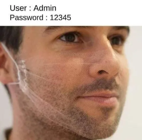 Admin Password 12345