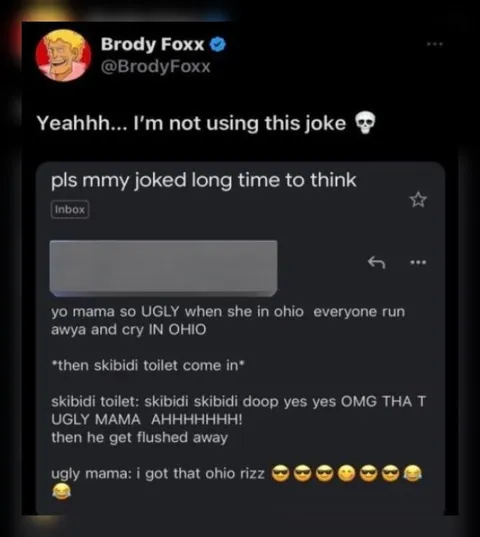 Skibidi Toilet Yo Mama Joke