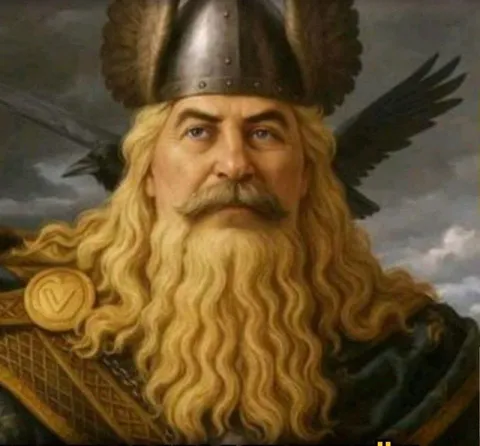 Суровый взгляд викинга