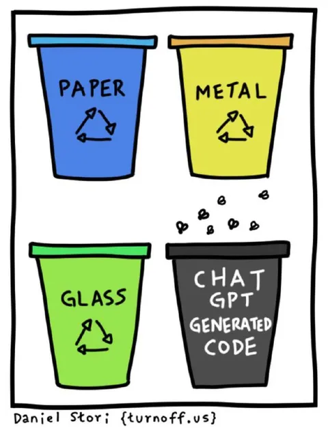 ChatGPT Generated Code Recycling Bin