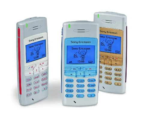 Три старых телефона Sony Ericsson