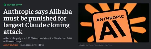 Anthropic Punishes Alibaba for Cloning Claude