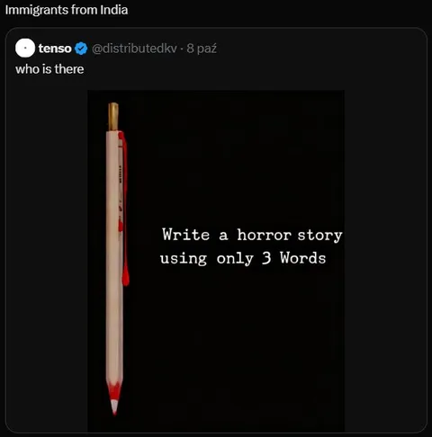 Immigrants from India Horror Story