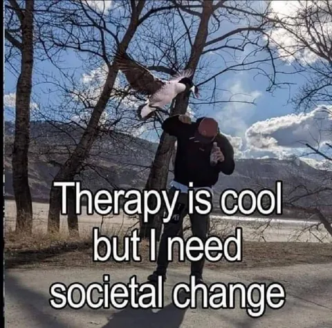 Therapy Is Cool Societal Change