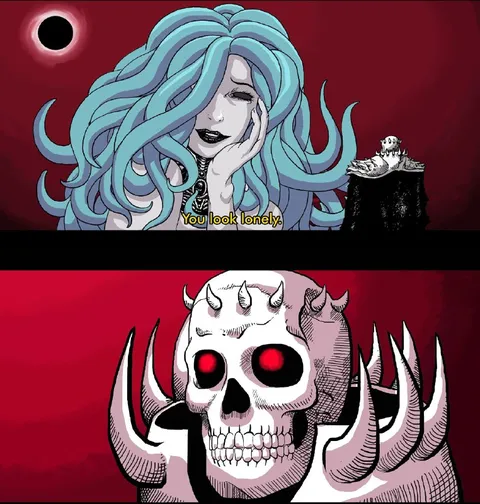 You Look Lonely Skull Reaction