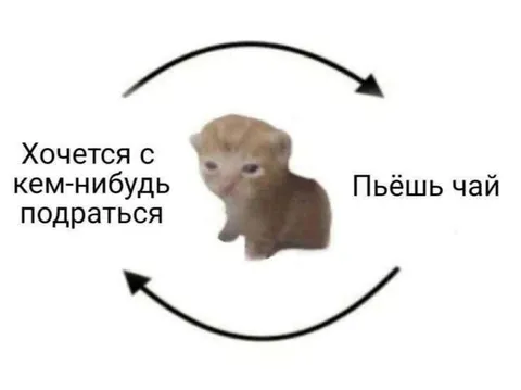 Пьёшь чай — хочется подраться