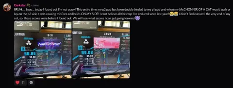 Cat Caused the Rhythm Game Misses