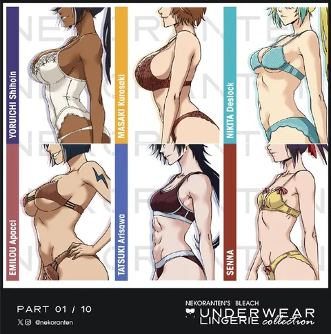 Bleach Underwear Collection