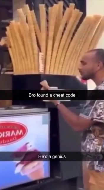 Giant Fries Cheat Code