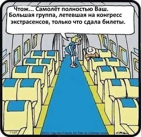 Самолёт полностью ваш