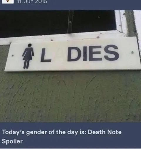 Gender of the Day: Death Note