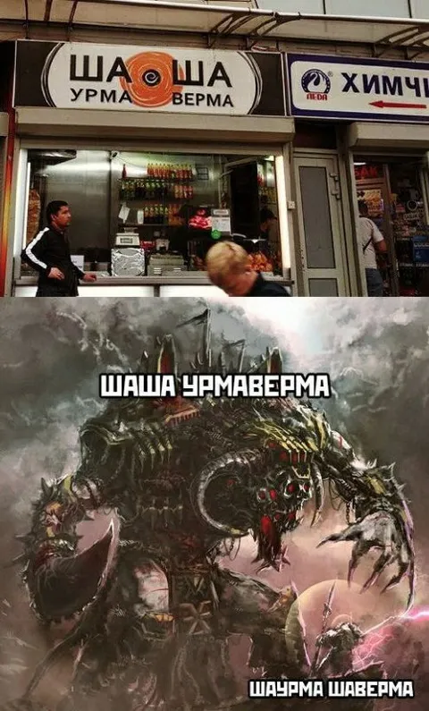 Шаша Урмаверма против Шавермы