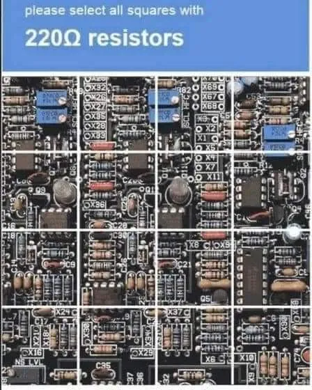 Select All 220Ω Resistors