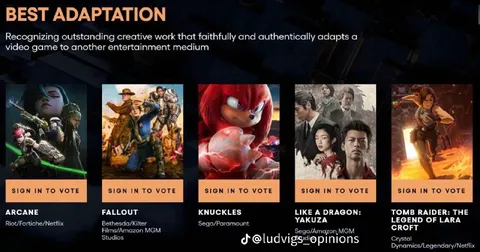 Best Video Game Adaptations