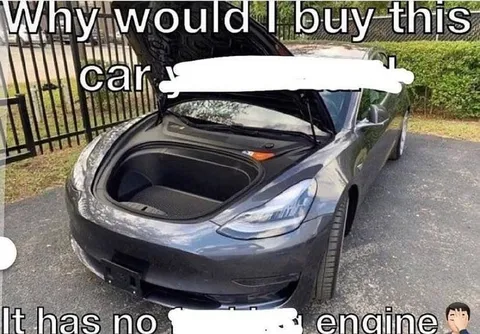 Tesla With No Engine