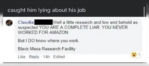 Caught Lying About His Job