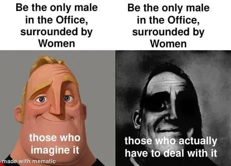 Only Man in the Office