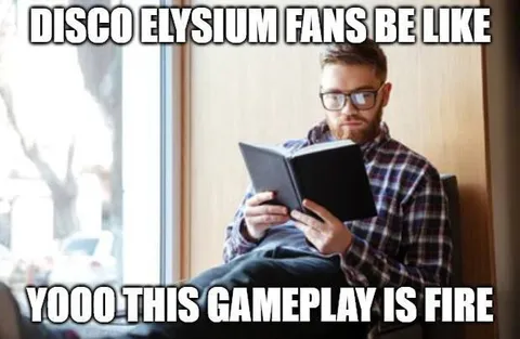 Disco Elysium Fans Reading