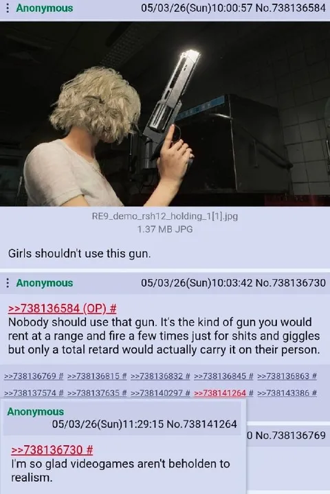 Girls Shouldn't Use This Gun