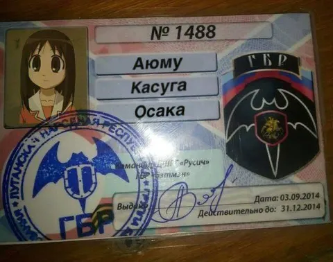 Аюму Касуга получила удостоверение