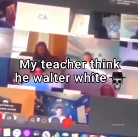 My Teacher Thinks He Walter White
