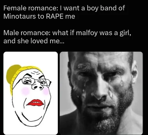Female Romance vs Male Romance