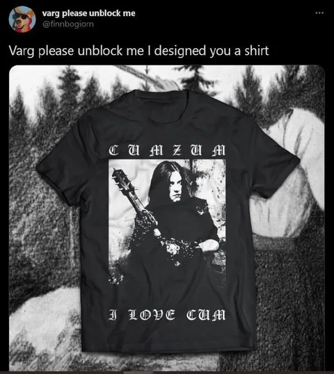Varg Please Unblock Me Shirt