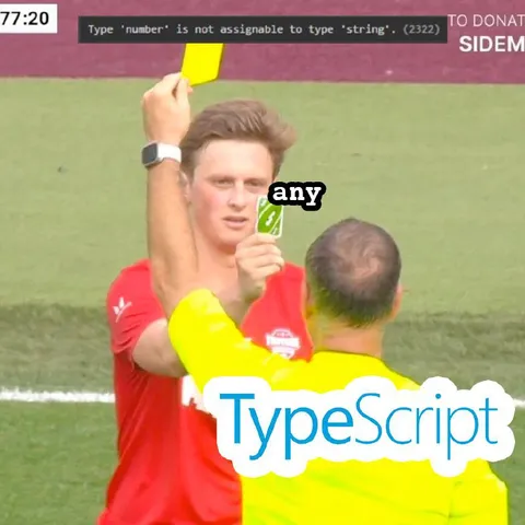Any TypeScript Type Error