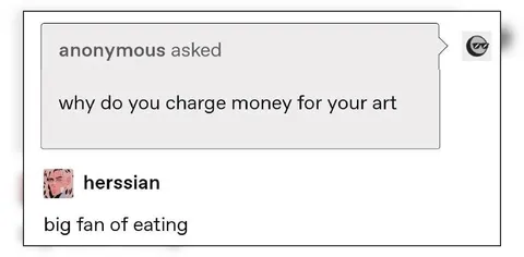 Why Charge Money for Art