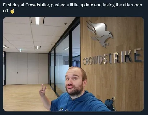 First Day at CrowdStrike