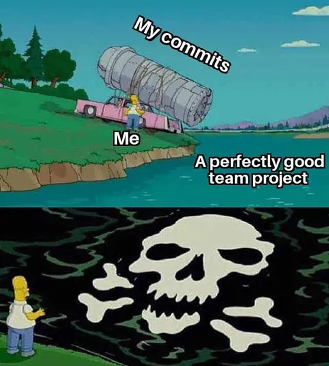 My Commits Destroy the Project