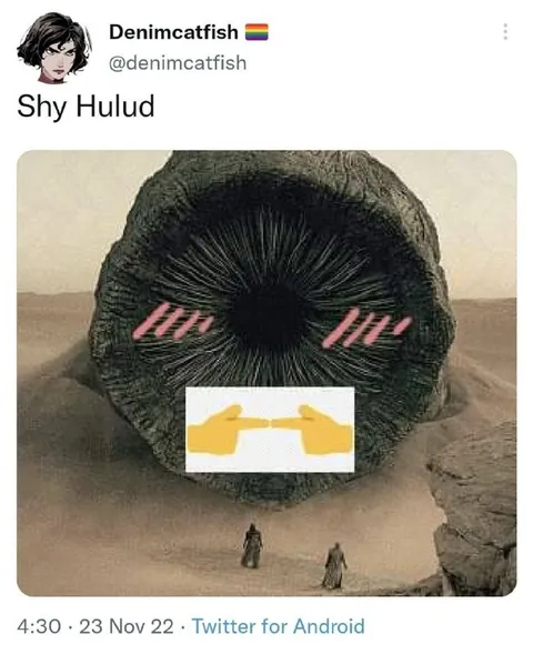 Shy Hulud Blushing Sandworm