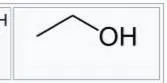 Химическая формула с OH