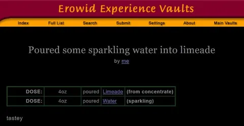 Sparkling Water Limeade Vault