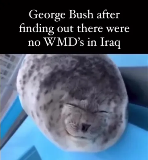 George Bush Learns About Iraq's WMDs