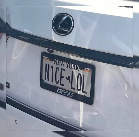 Nice LOL License Plate