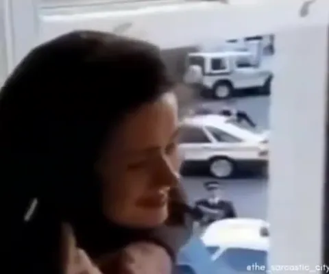 Police Officer Tries to Stay Serious