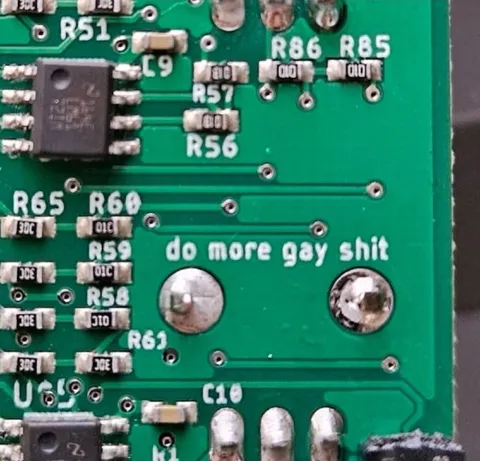 Do More Gay Shit Circuit Board