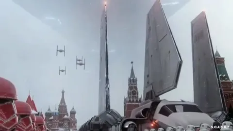 Штурмовики в центре Москвы