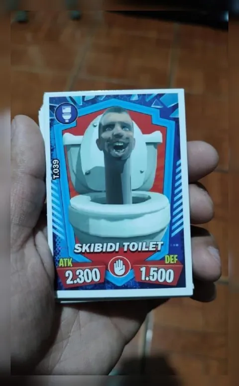 Skibidi Toilet Trading Card