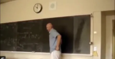 Идеальный круг в аудитории