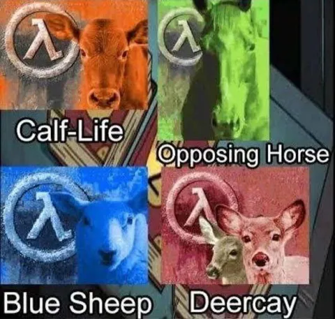 Half-Life Animal Game Parody