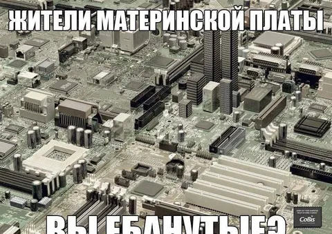 Жители материнской платы