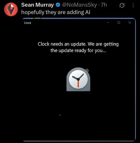 AI-Powered Clock Update