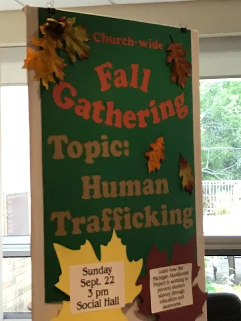 Human Trafficking Fall Gathering