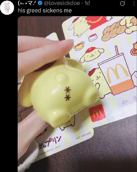 His Greed Sickens Me