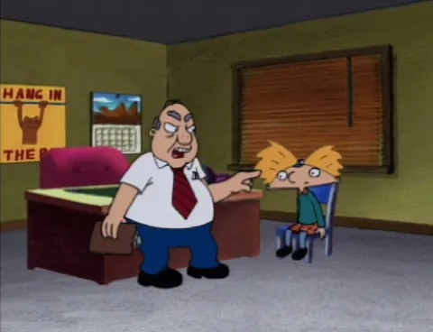 Hang In There at the Principal's Office