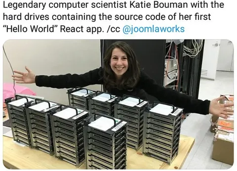 Katie Bouman’s Legendary Hard Drives