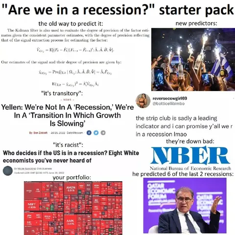 Are We in a Recession Starter Pack