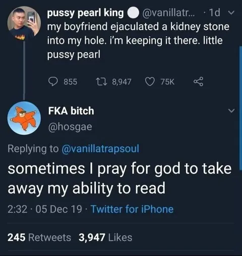 Sometimes I Pray I Can't Read